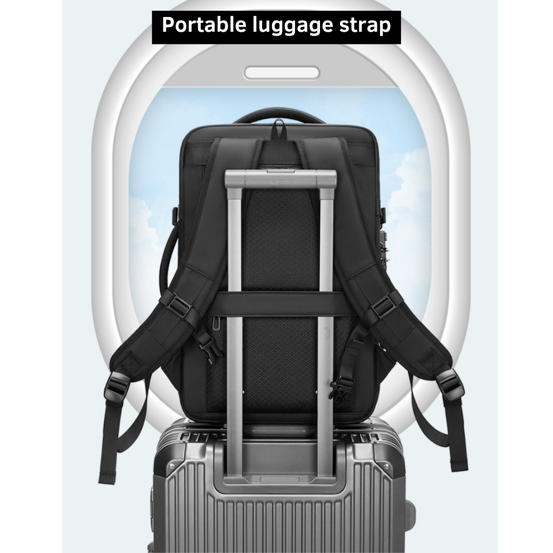 Roymod Compression Travel Backpack Mood Royal