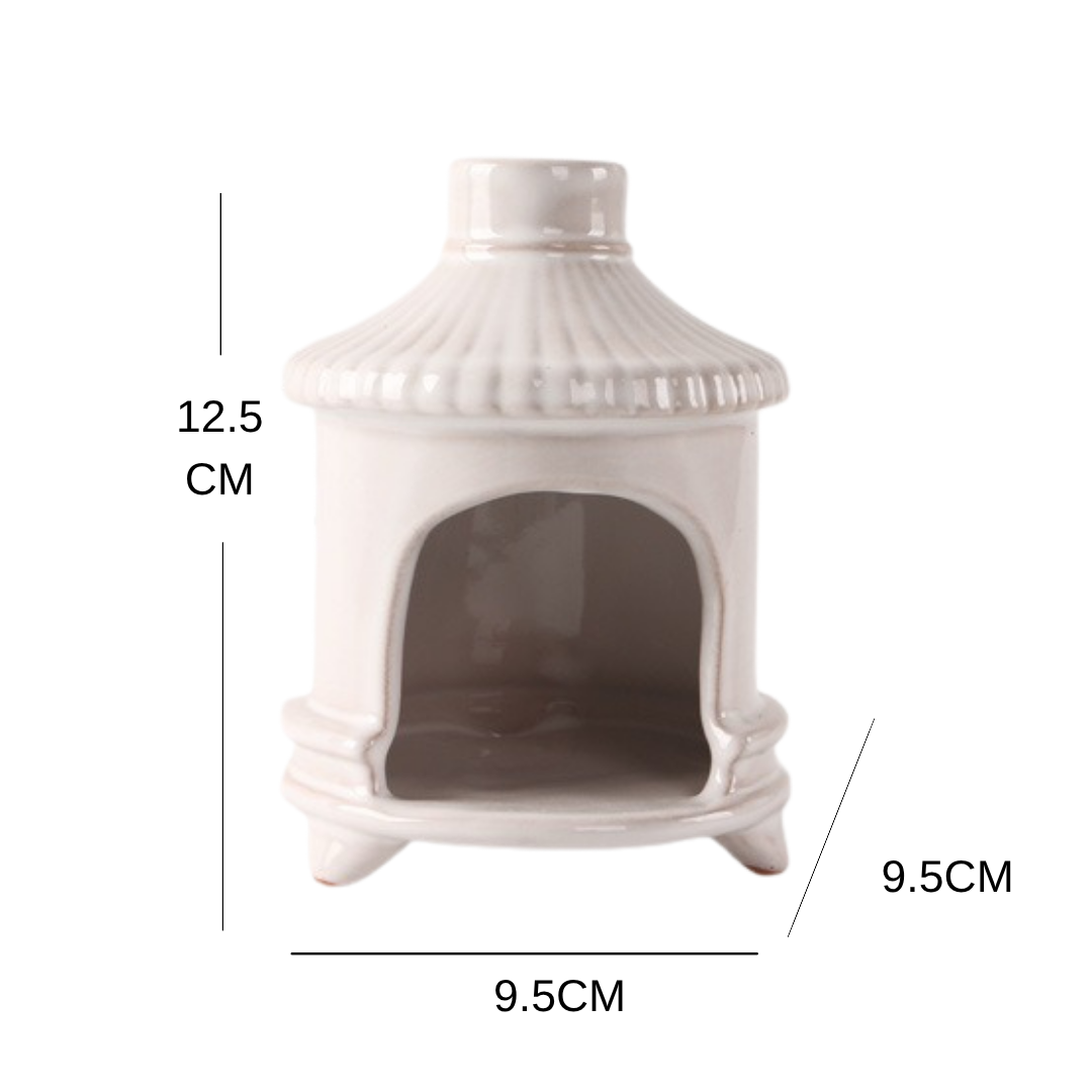 Palo Santo Ceramic House Incense  Aromatherapy Burner Mood Royal