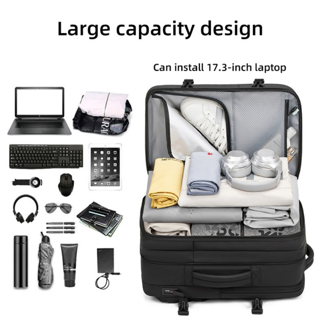 Roymod Compression Travel Backpack Mood Royal