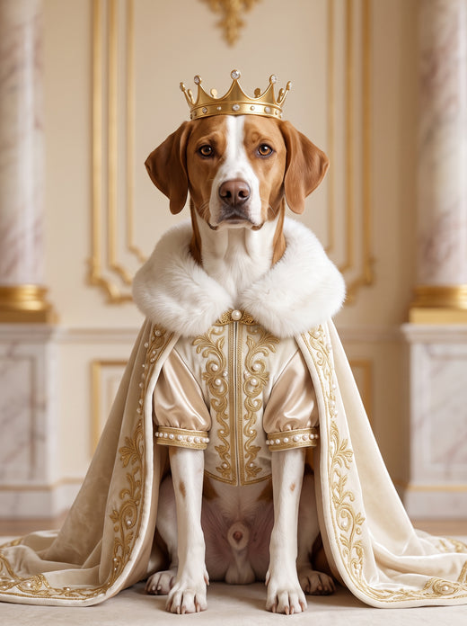 White and Gold King