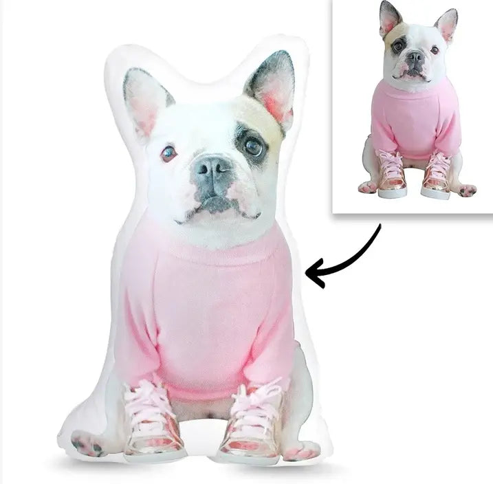 Custom Photo Shaped Pillow with Voice Recording – Personalized Sound Gift Inkedjoy