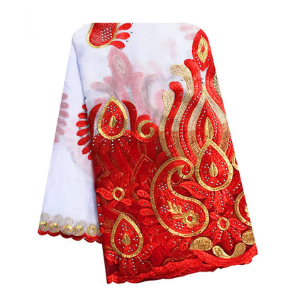 Embroidery 100% Cotton Women Scarf My Store