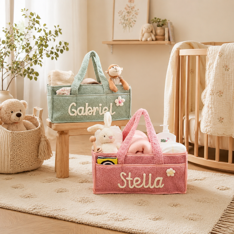 Personalized Baby Storage Basket