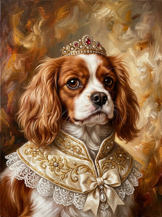 Cream Gold Princess