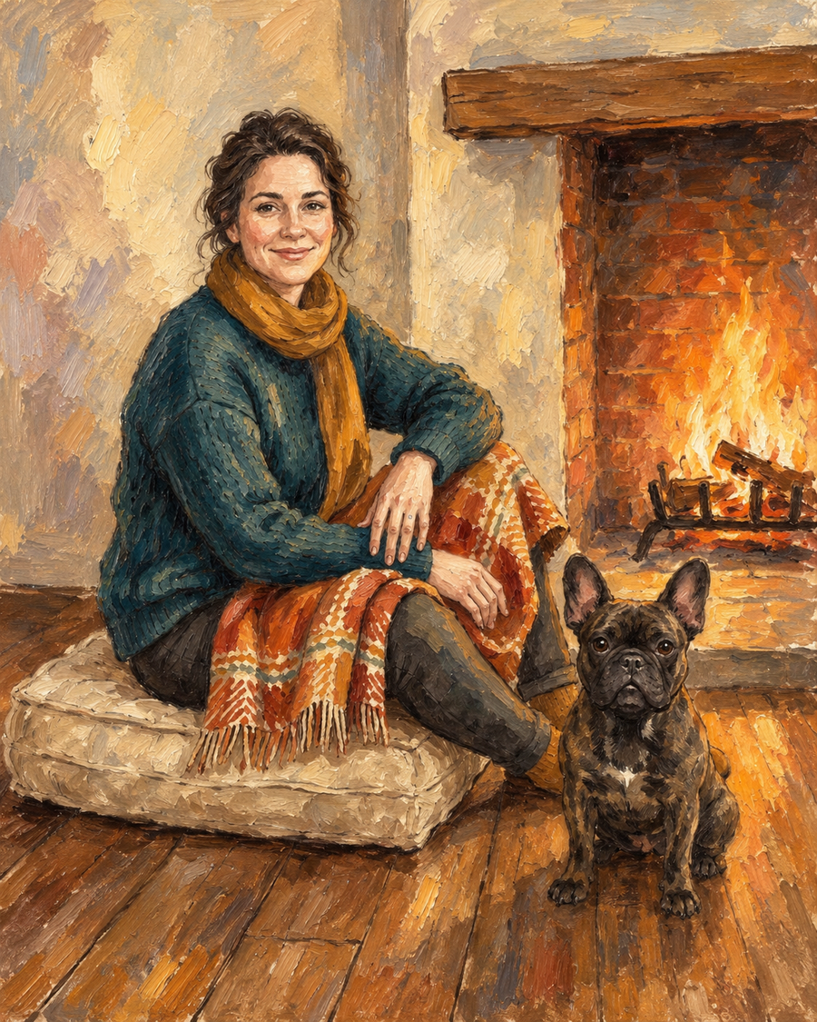 Fireside Floor Cushion