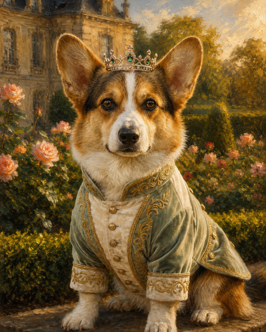 Green and Gold Queen