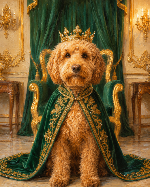 Green and Gold Queen