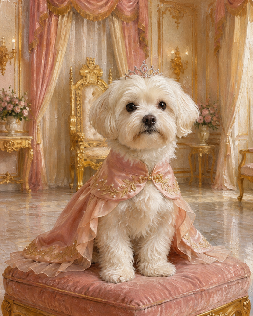 Light Pink and Gold Princess 2