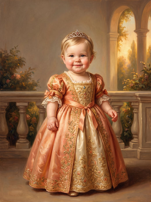 Orange Gold Princess
