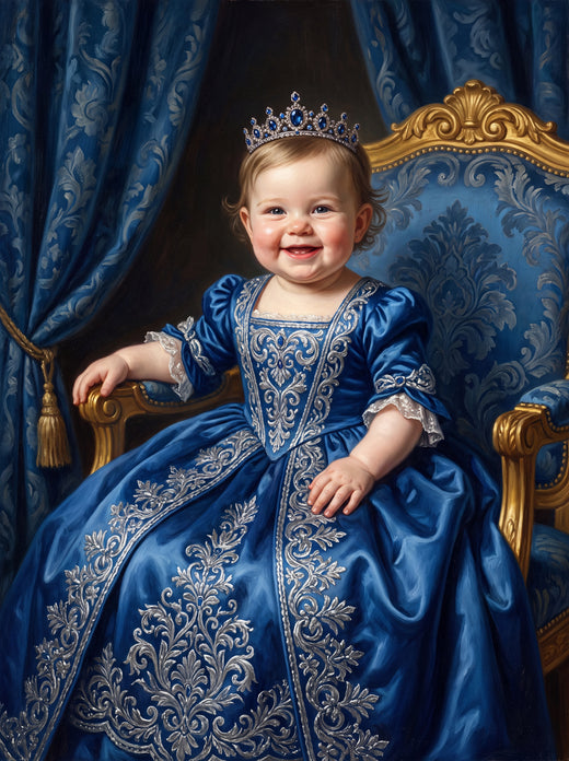 Royal Blue Queen