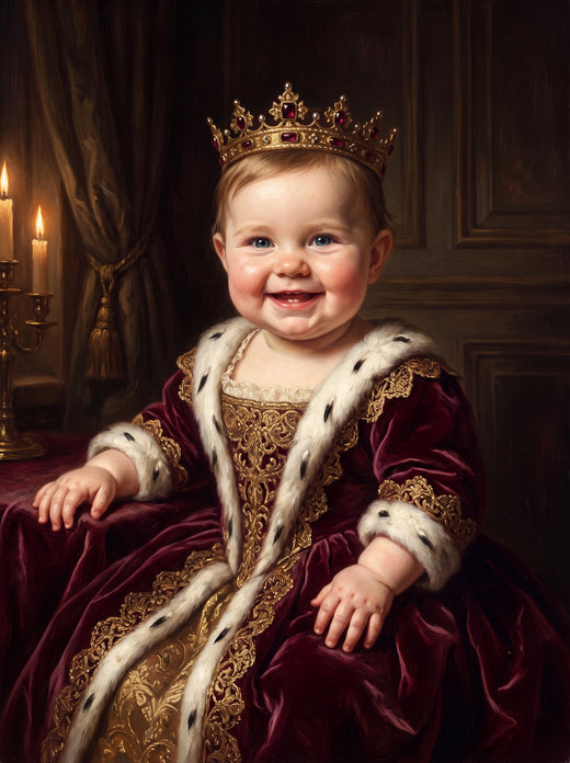 Burgundy Velvet Queen