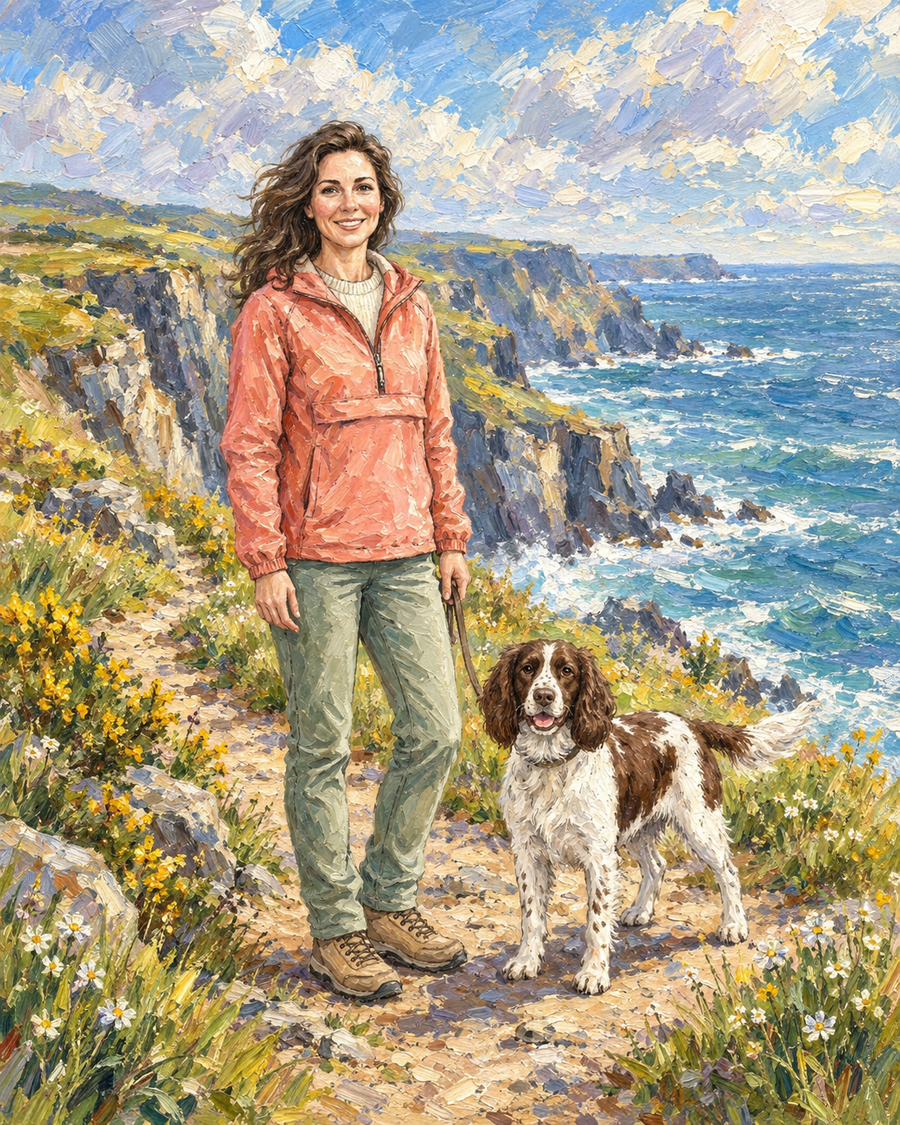 Morningon the Clifftop