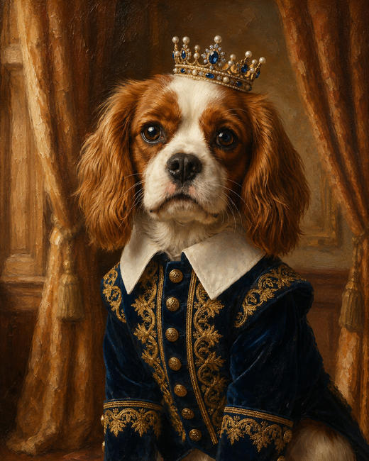 Navy Blue and Gold Prince 1