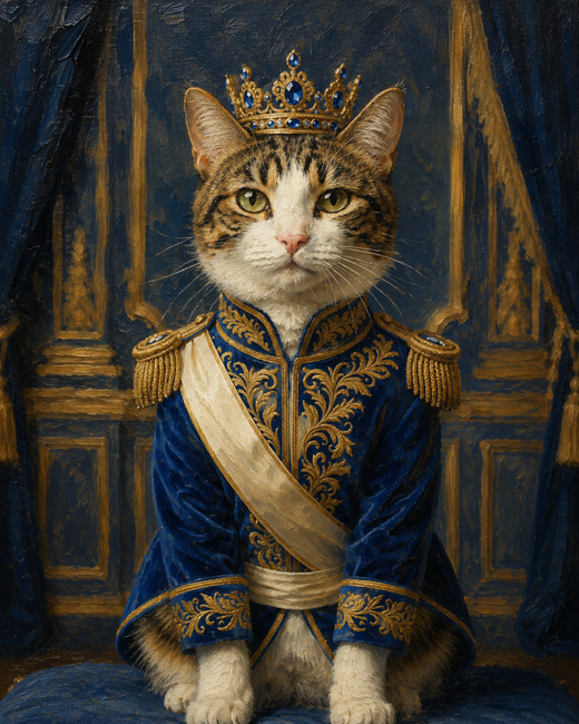 Navy Blue and Gold Prince 2