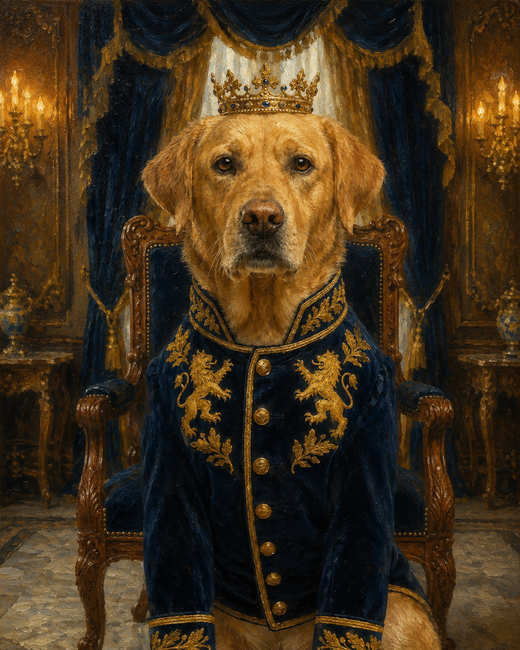 Navy Blue and Gold Prince 6