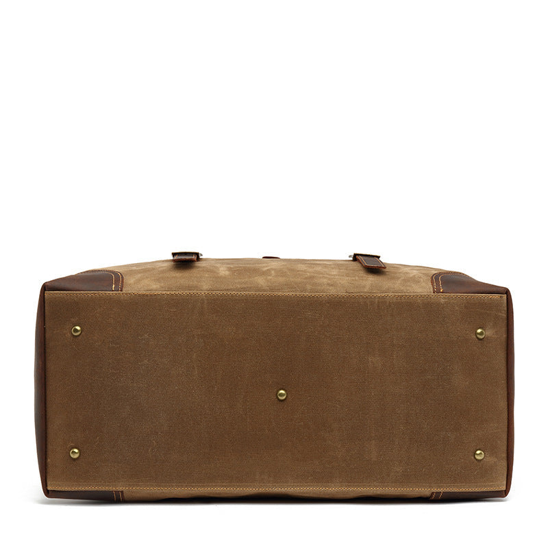 Handheld Travel Bag European And American Retro Waterproof Canvas Travel Bag Luggage Bag Sports Storage Bag Amazon Hot Model