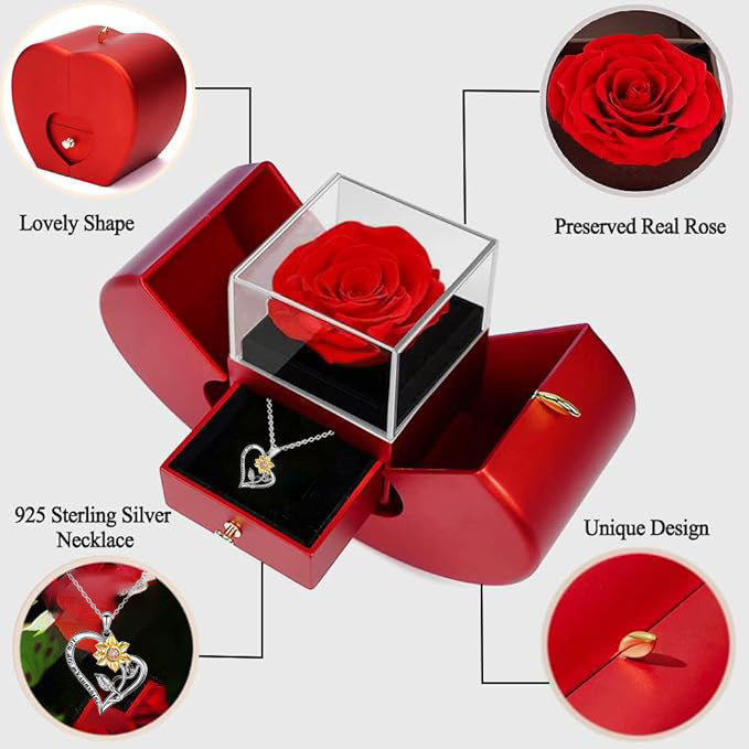 Europe And The United States New Flower Sunflower Pendant Color Separation Niche Small Fresh Do Not Fade Pastoral Style Sunflower Necklace Women
