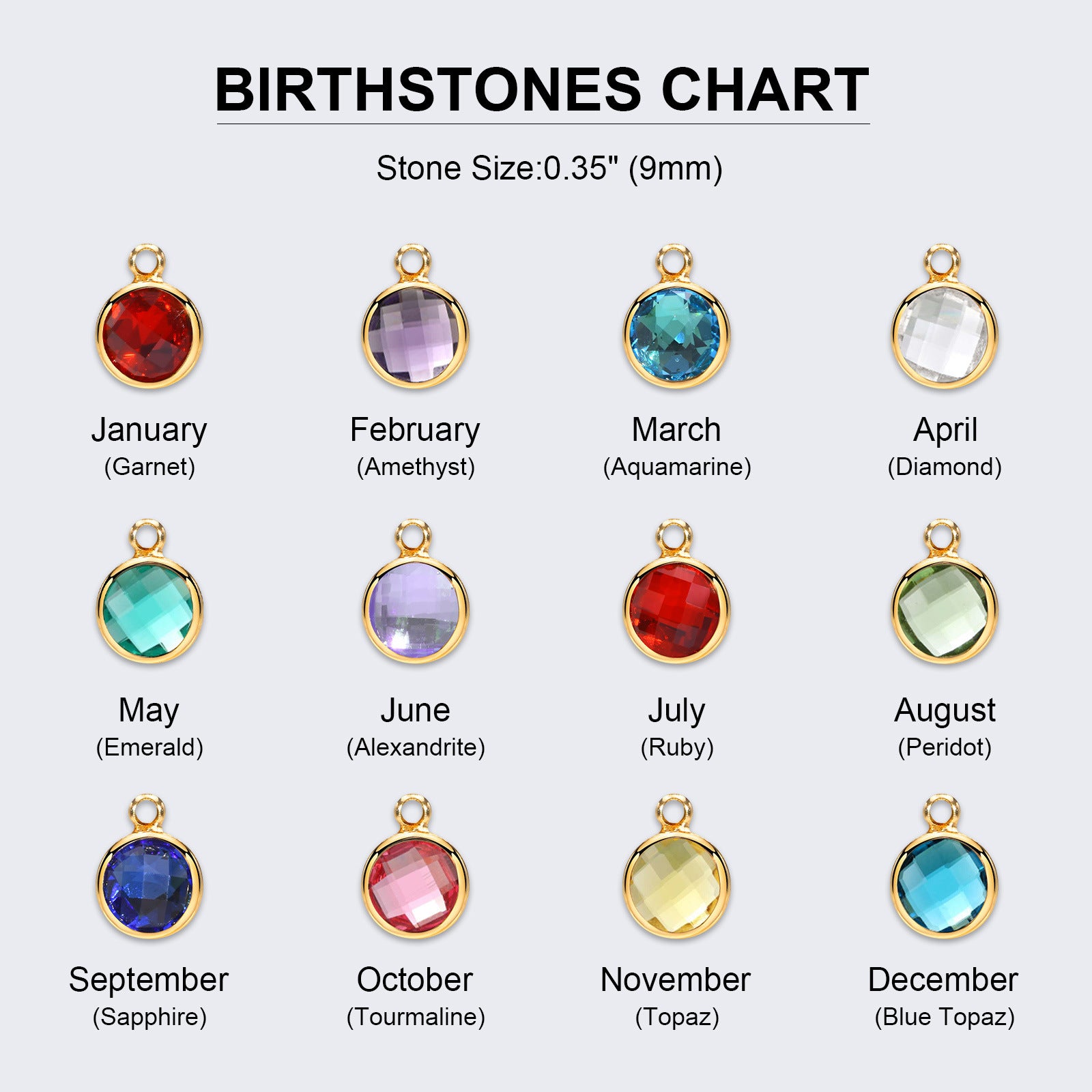Letter Necklace Personalized Birthstone Pendant DIY Design Sense English Name Clavicle Chain