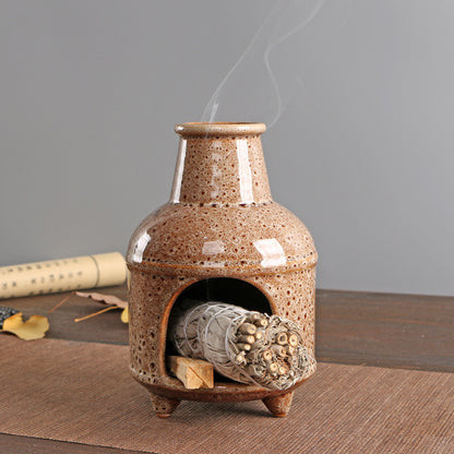Incense Holder Palo Santo Peru Holy Wood Ceramic Censer Holy Wood Sage Candle Ware