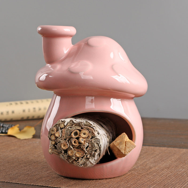 Morandi Color Candle Holder Scandinavian Style Home Decoration White Candle Holder Ornament Sage Burning Plate