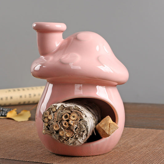 Morandi Color Candle Holder Scandinavian Style Home Decoration White Candle Holder Ornament Sage Burning Plate