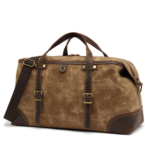 Harco Waxed Canvas Weekender