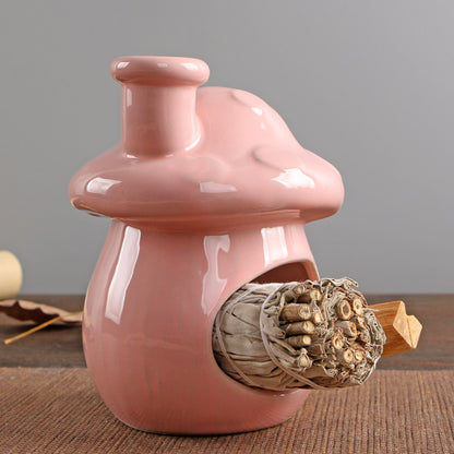 Morandi Color Candle Holder Scandinavian Style Home Decoration White Candle Holder Ornament Sage Burning Plate