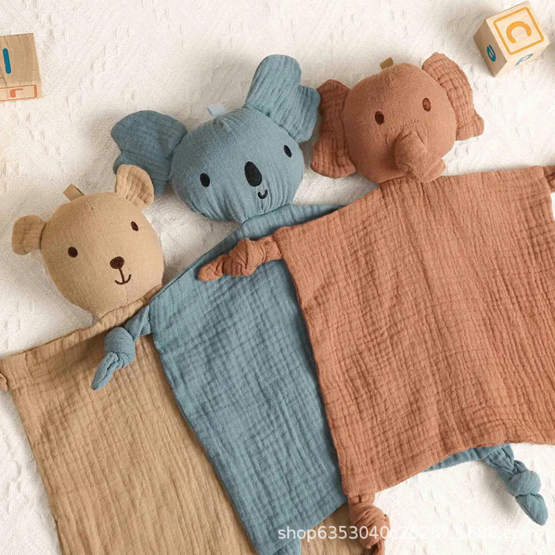 Etsy Soothing Towel Baby Gauze Doll That Can Be Put In The Mouth, Newborn Baby Sleep Aid, 0-3 Years Old Cuddle Sleep Puppet
