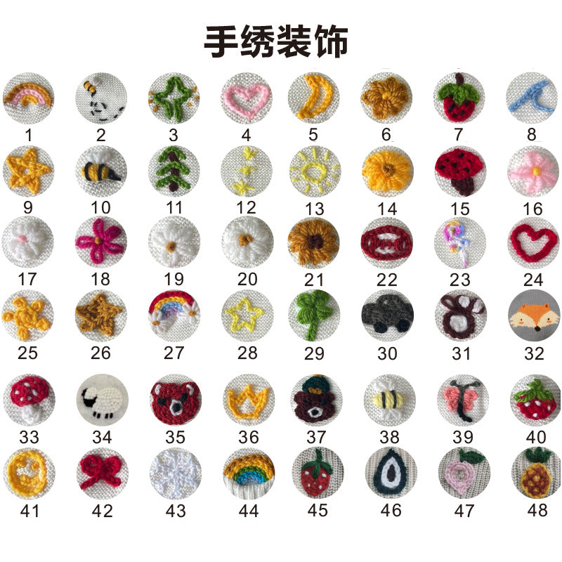 AliExpress Wish Cross-border Custom Name Children's Blanket Embroidered Logo Pure Cotton Knitted Baby Carriage Blanket Gift