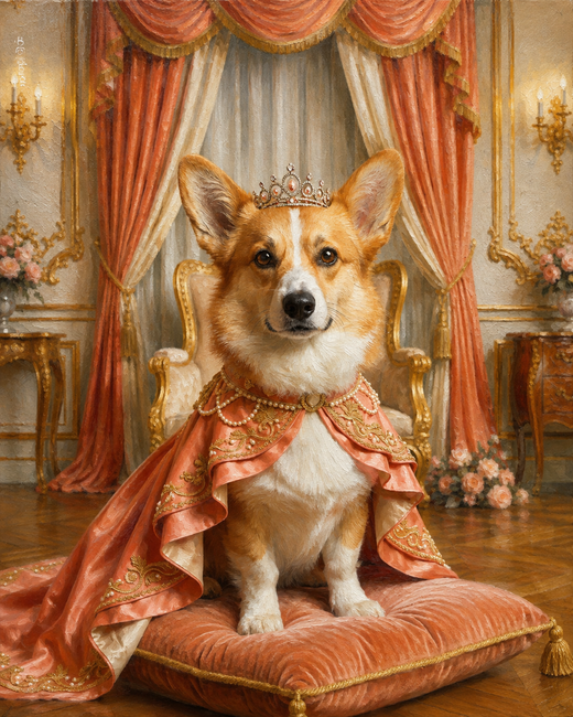 Peach and Gold Princess 2