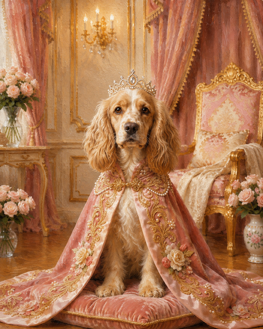 Pink and Gold Princess 3