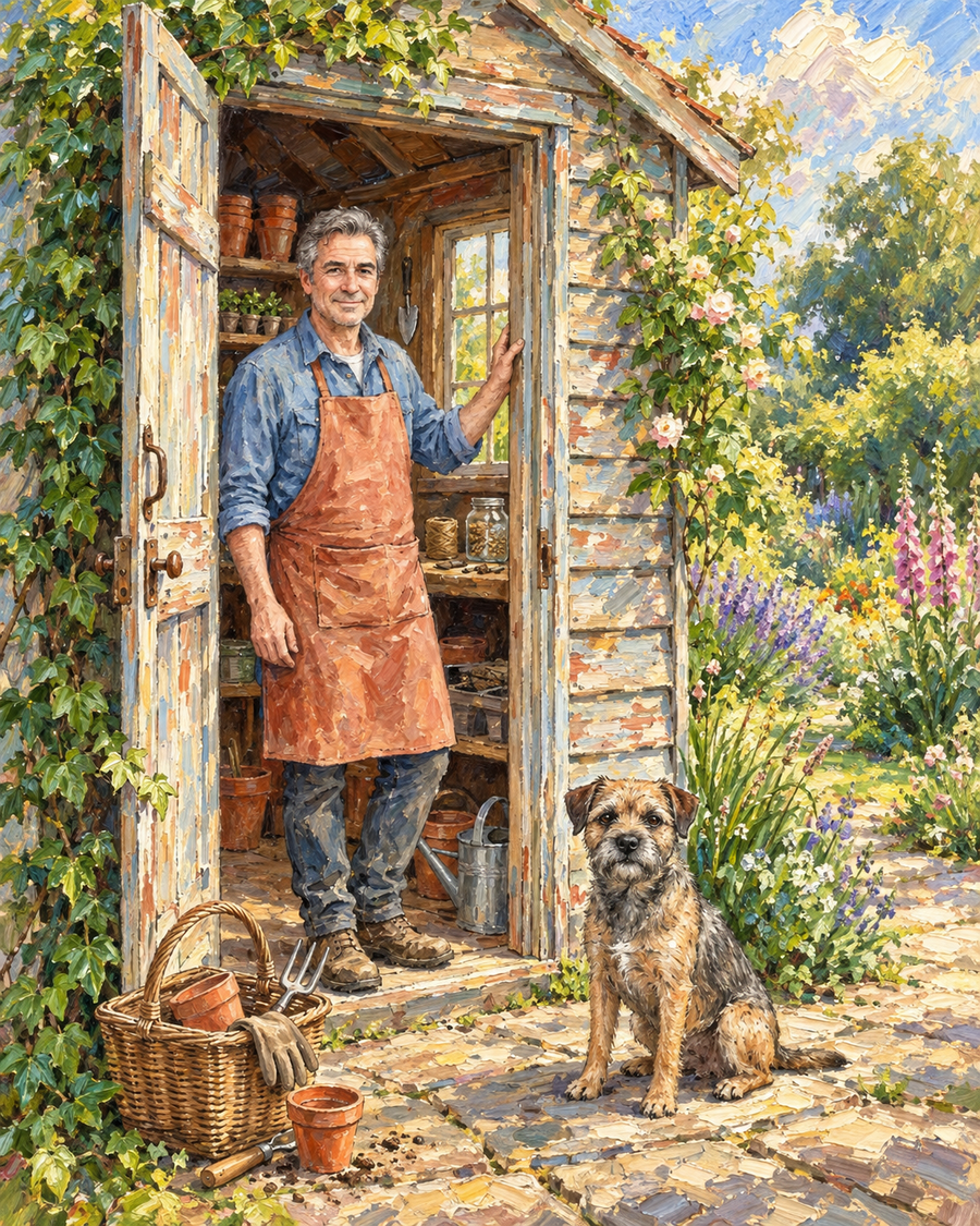 Potting Shed Morning