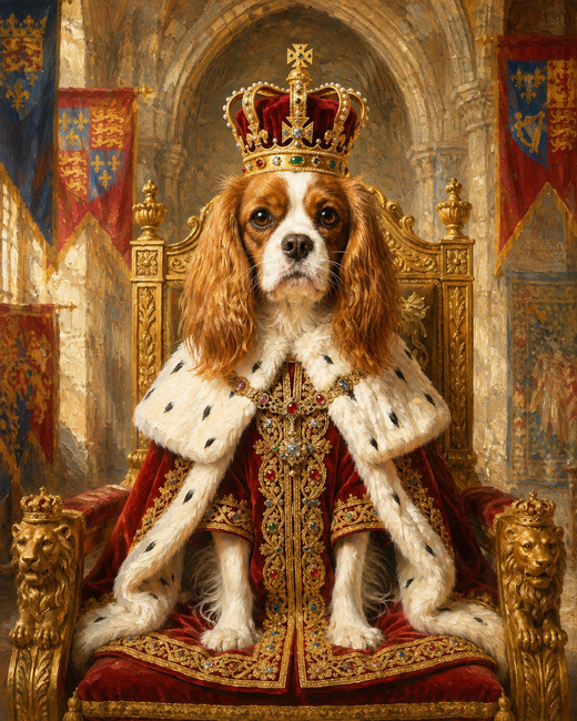 Red and Gold Queen