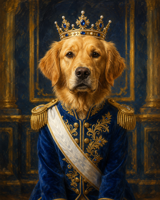 Blue and Gold King 1