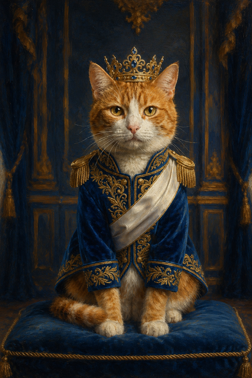 Blue and Gold King 3