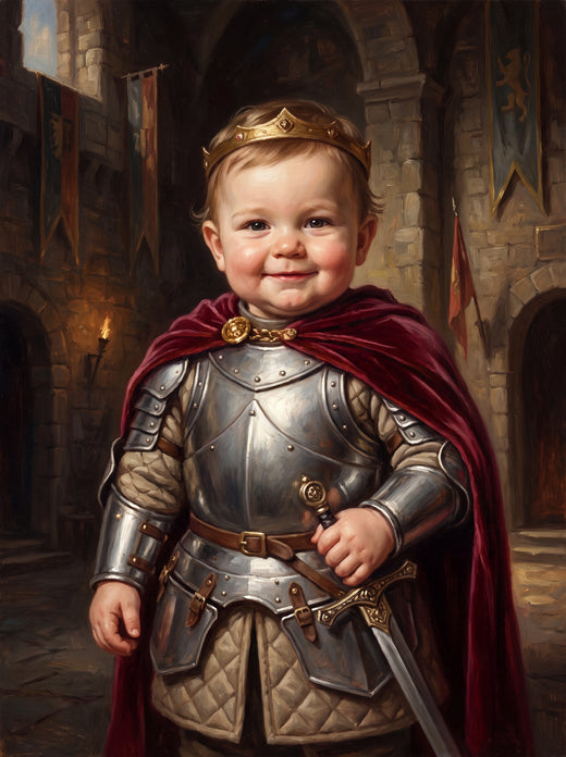 Silver Armour Royal Prince