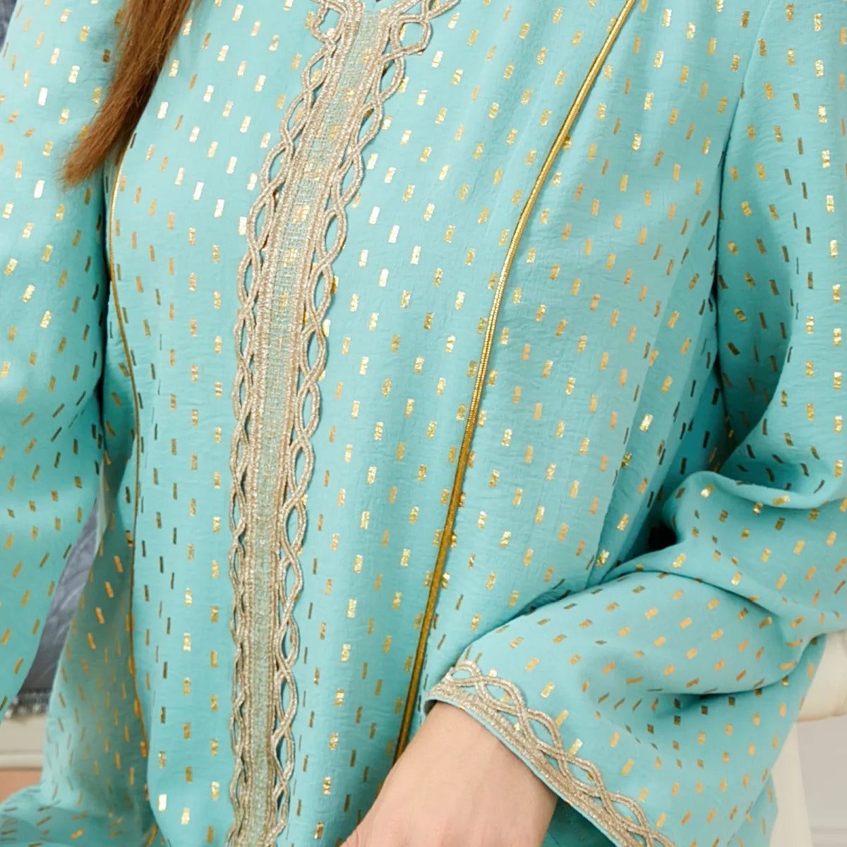 Elegant Kaftan with Appliques My Store