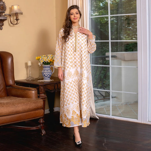 Elegant Appliques Kaftan My Store