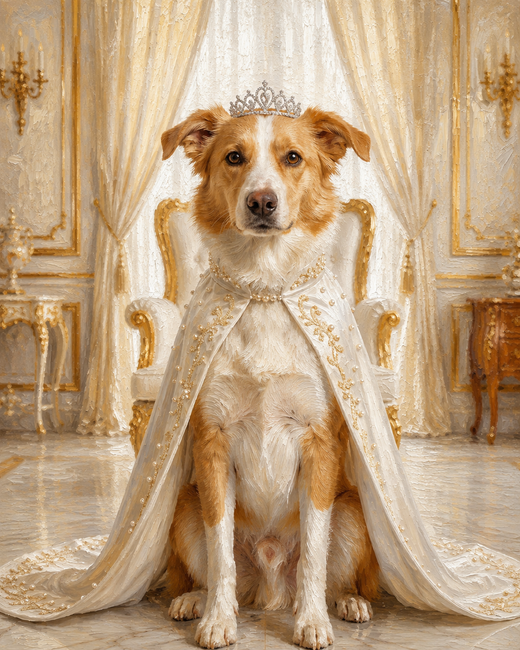 White and Gold Princess 2