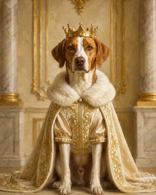 White and Gold King
