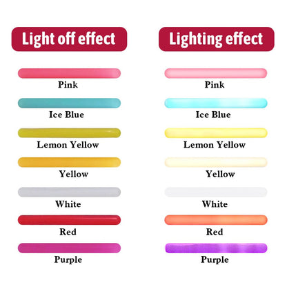 Custom Spotify Night Light color options: Pink, Ice Blue, Lemon Yellow, and more, with Light Off and Lighting effect.